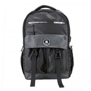 19SA-7846M czarna, lekka wodoodporna torba na laptopa i plecak