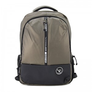 19SA-7844M Lekki wodoodporny szkolny plecak na laptopa o dużej pojemności z USB i wodoodpornym zamkiem